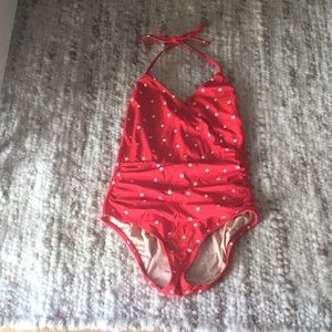 J Crew Long Torso One Piece Swimsuit